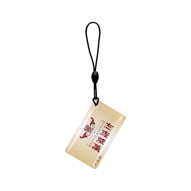 门禁ID滴胶卡RFID滴胶卡钥匙扣